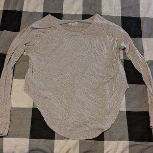 TNA light beige long sleeve shirt